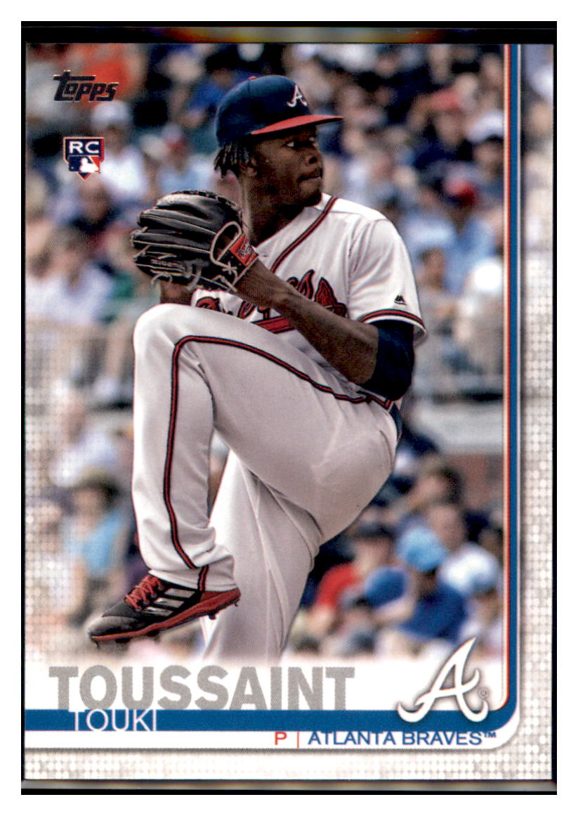 2019 Topps Touki
  Toussaint   RC Atlanta Braves Baseball
  Card NMBU3_1a simple Xclusive Collectibles   
