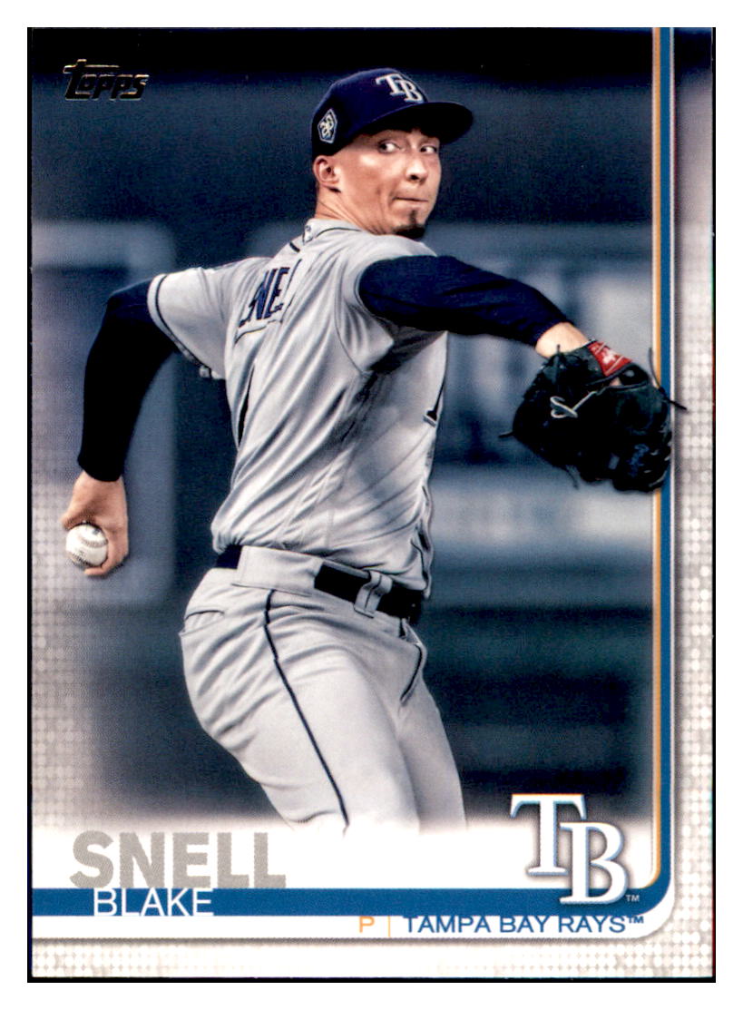 2019 Topps Blake Snell Tampa Bay Rays Baseball Card
  NMBU4 simple Xclusive Collectibles   