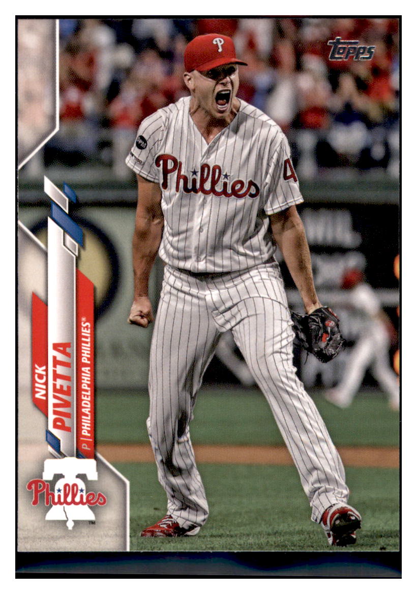 2020
  Topps Nick Pivetta   Philadelphia
  Phillies Baseball Card MLSB1 simple Xclusive Collectibles   