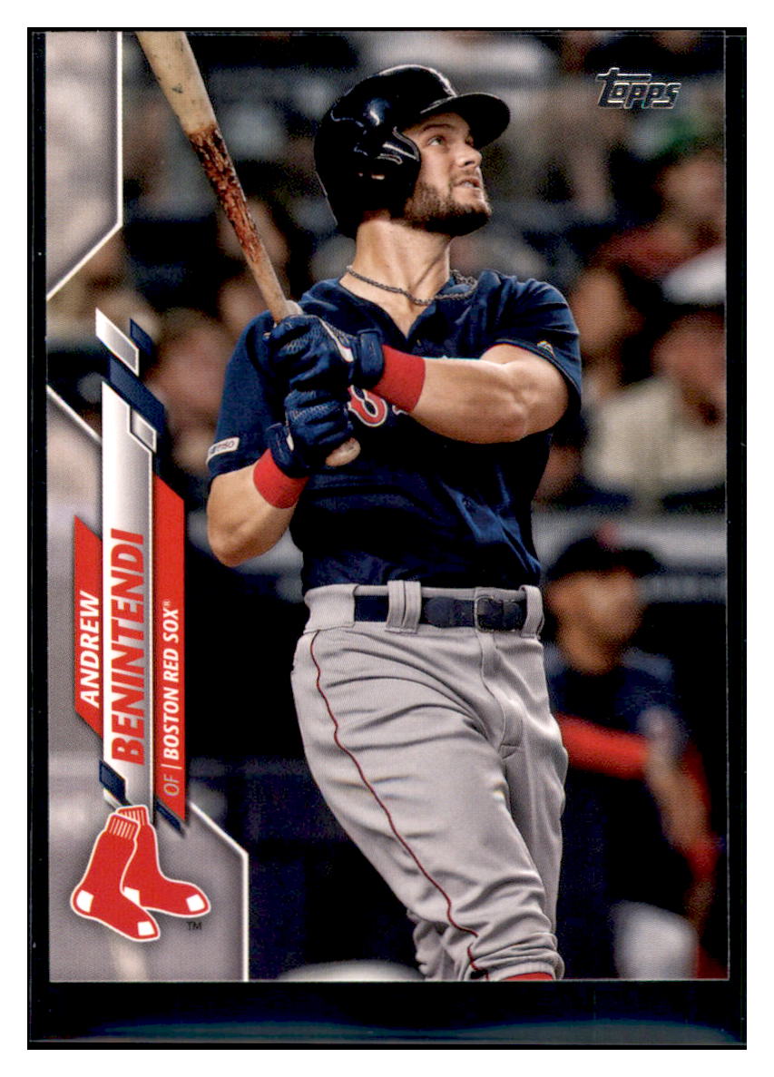 2020
  Topps Boston Red Sox Andrew Benintendi  
  Boston Red Sox Baseball Card MLSB1 simple Xclusive Collectibles   