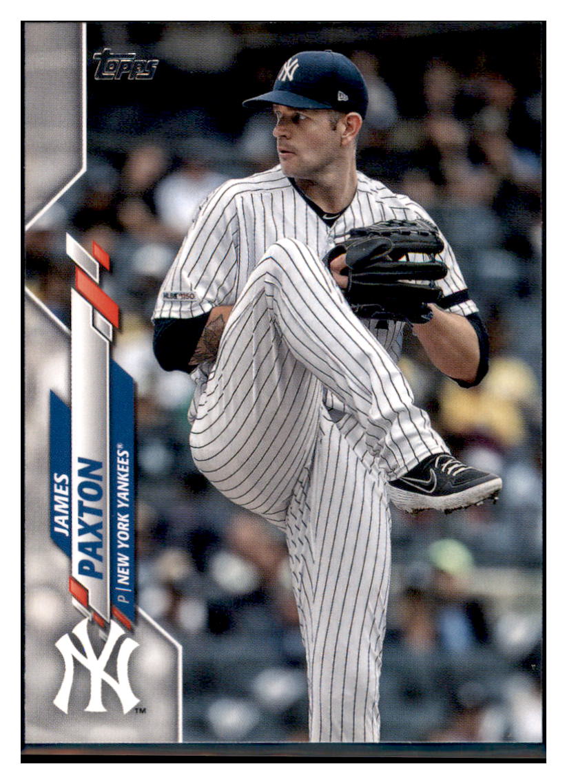 2020
  Topps James Paxton   New York Yankees
  Baseball Card MLSB1 simple Xclusive Collectibles   