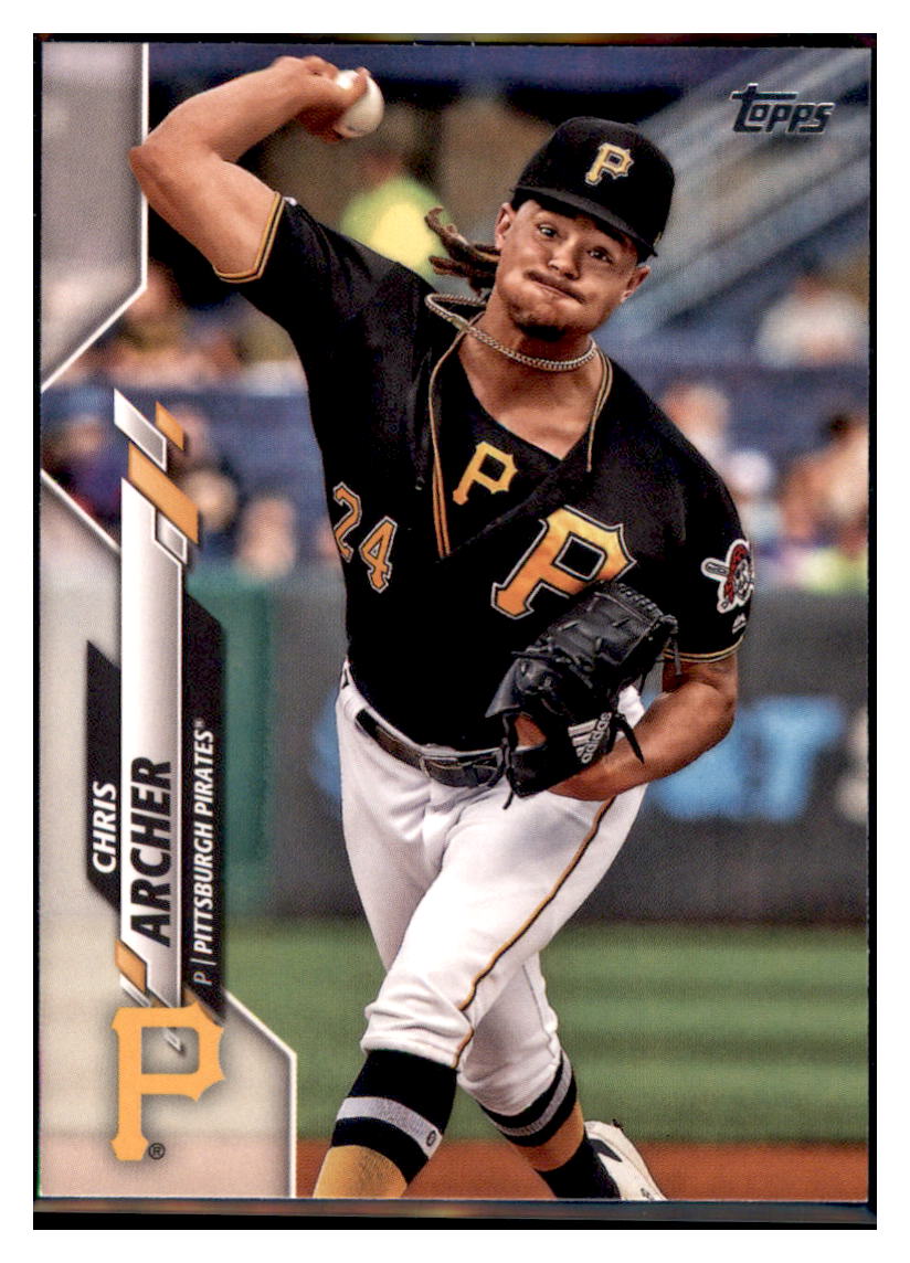 2020
  Topps Chris Archer   Pittsburgh Pirates
  Baseball Card MLSB1 simple Xclusive Collectibles   