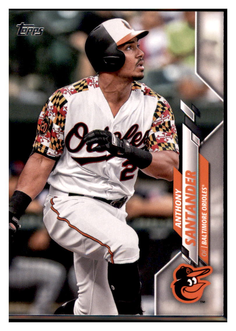 2020
  Topps Anthony Santander   Baltimore
  Orioles Baseball Card MLSB1 simple Xclusive Collectibles   
