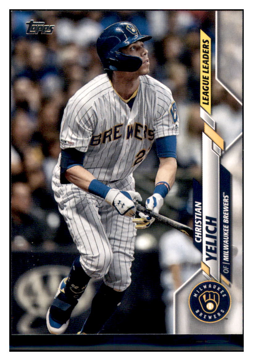2020
  Topps Christian Yelich   LL Milwaukee
  Brewers Baseball Card MLSB1 simple Xclusive Collectibles   