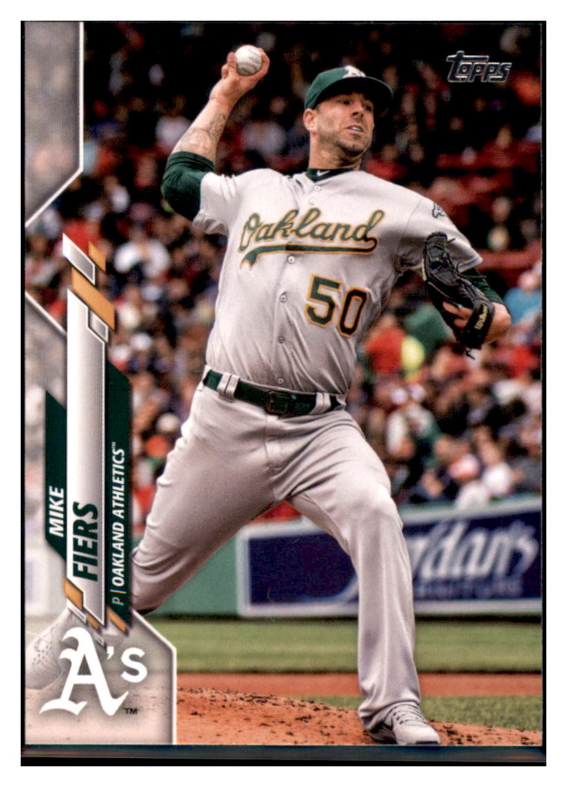 2020
  Topps Oakland Athletics Mike Fiers  
  Oakland Athletics Baseball Card MLSB1 simple Xclusive Collectibles   