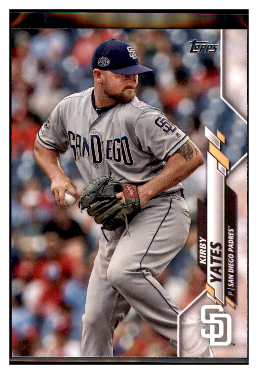 2020
  Topps San Diego Padres Kirby Yates  
  San Diego Padres Baseball Card MLSB1 simple Xclusive Collectibles   