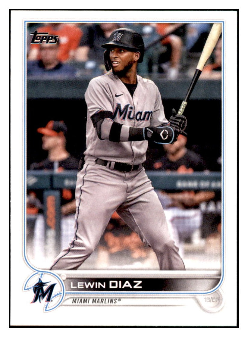 2022
  Topps Lewin Diaz   Miami Marlins
  Baseball Card MLSB1 simple Xclusive Collectibles   