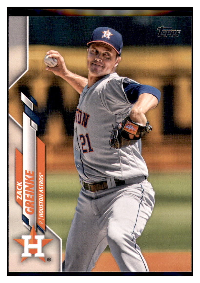 2020
  Topps Houston Astros Zack Greinke  
  Houston Astros Baseball Card MLSB1 simple Xclusive Collectibles   