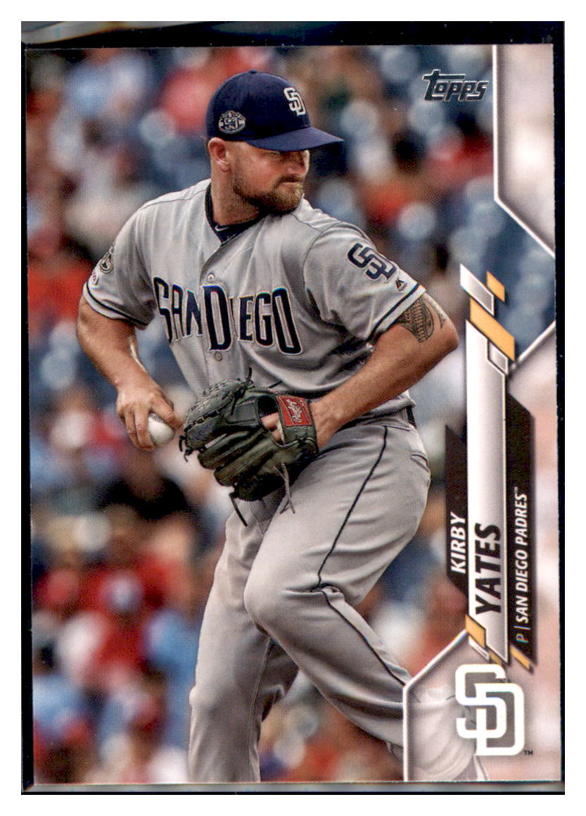2020
  Topps San Diego Padres Kirby Yates  
  San Diego Padres Baseball Card MLSB1_1a simple Xclusive Collectibles   