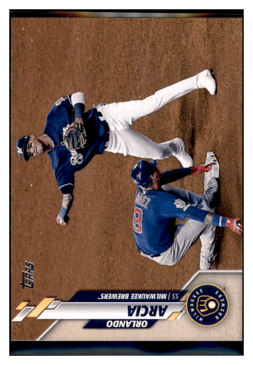 2020
  Topps Milwaukee Brewers Orlando Arcia  
  Milwaukee Brewers Baseball Card MLSB1 simple Xclusive Collectibles   
