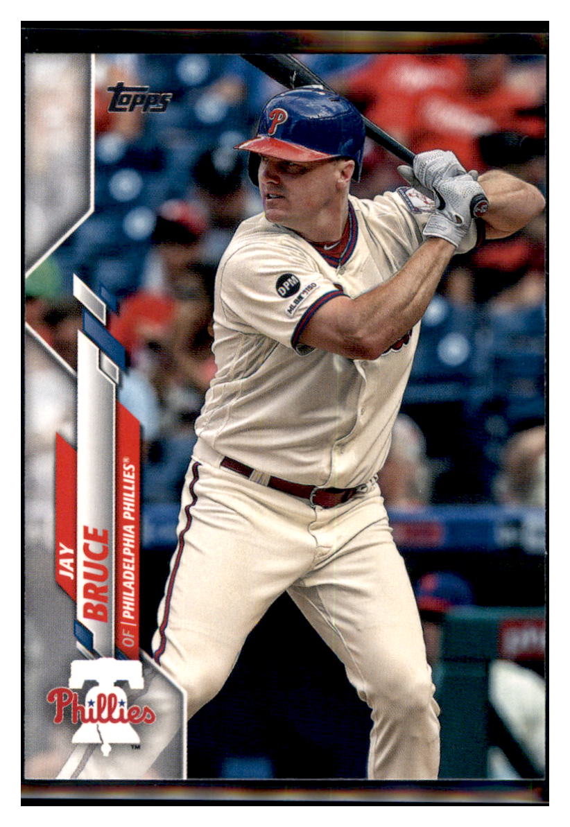 2020
  Topps Philadelphia Phillies Jay Bruce  
  Philadelphia Phillies Baseball Card MLSB1 simple Xclusive Collectibles   