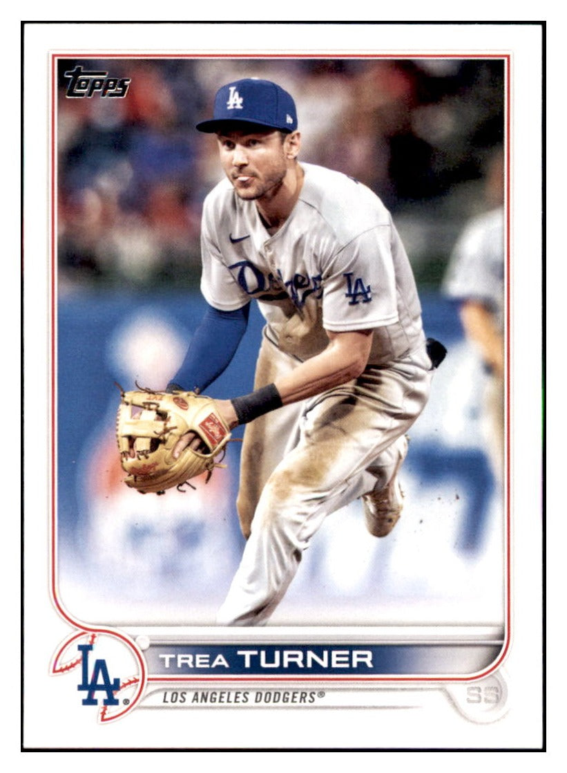 2022
  Topps Holiday Trea Turner   Los Angeles
  Dodgers Baseball Card MLSB1 simple Xclusive Collectibles   
