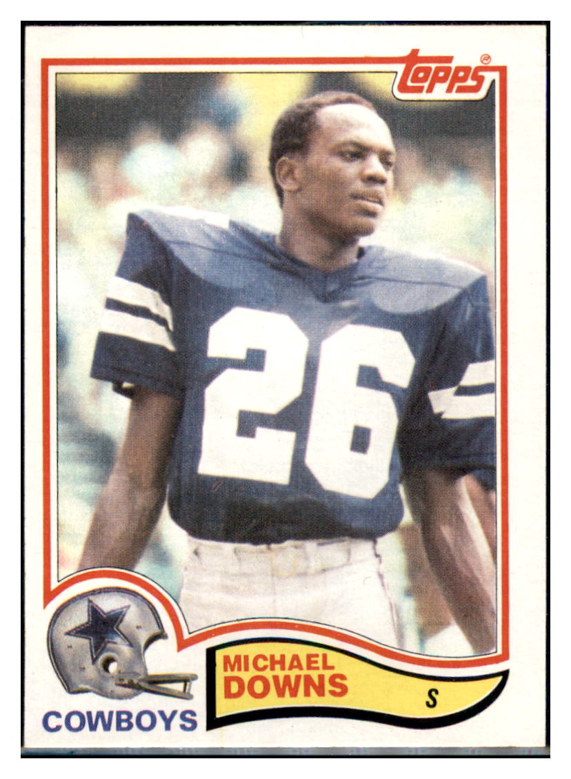 1982
Topps Michael Downs   RC Dallas Cowboys
  Football Card VFBMA simple Xclusive Collectibles   