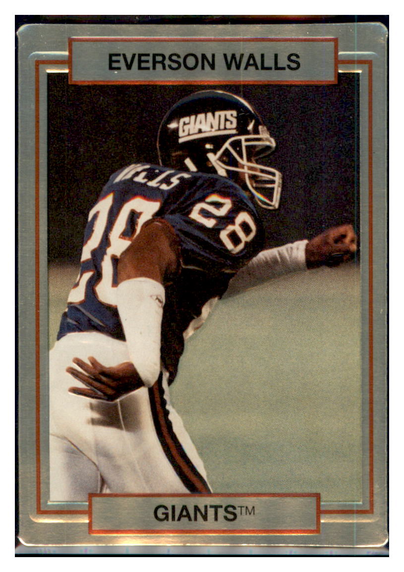 1990
  Action Packed Rookie Update Everson Walls  
  New York Giants Football Card VFBMA_1e simple Xclusive Collectibles   