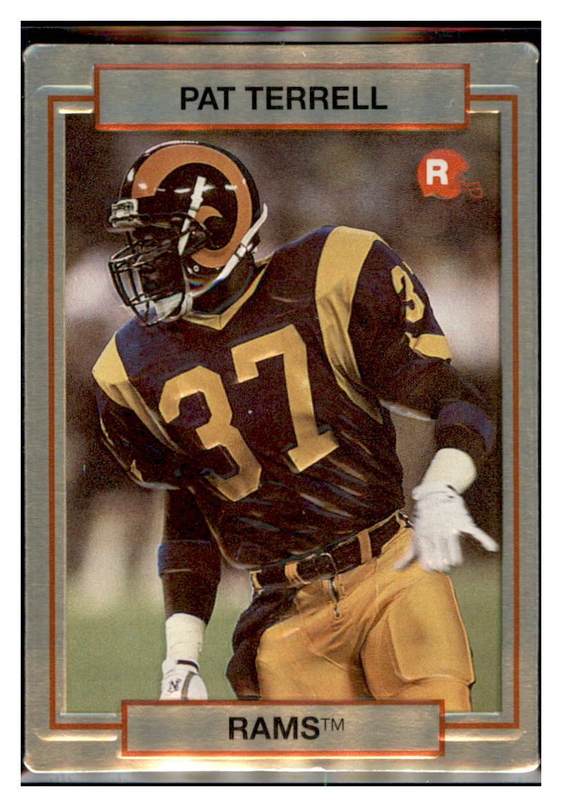 1990
  Action Packed Rookie Update Pat Terrell  
  RC Los Angeles Rams Football Card VFBMA simple Xclusive Collectibles   