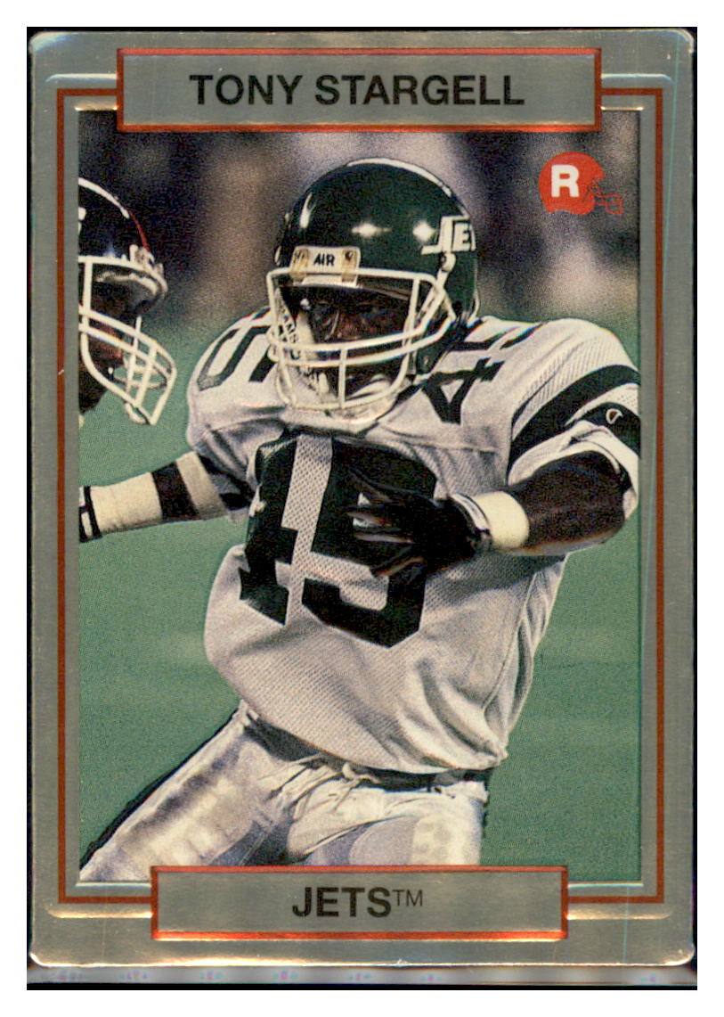 1990
  Action Packed Rookie Update Tony Stargell  
  RC New York Jets Football Card VFBMA simple Xclusive Collectibles   