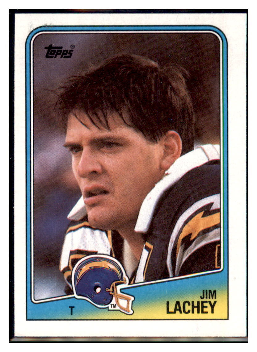 1988
  Topps Jim Lachey   San Diego Chargers
  Football Card VFBMA simple Xclusive Collectibles   