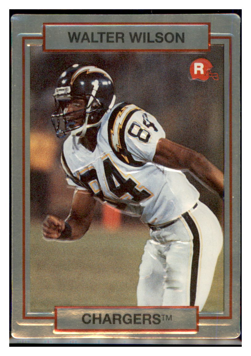 1990
  Action Packed Rookie Update Walter Wilson  
  RC San Diego Chargers Football Card VFBMA_1c simple Xclusive Collectibles   