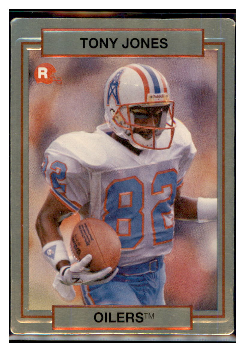 1990
  Action Packed Rookie Update Tony Jones  
  RC Houston Oilers Football Card VFBMA_1c simple Xclusive Collectibles   