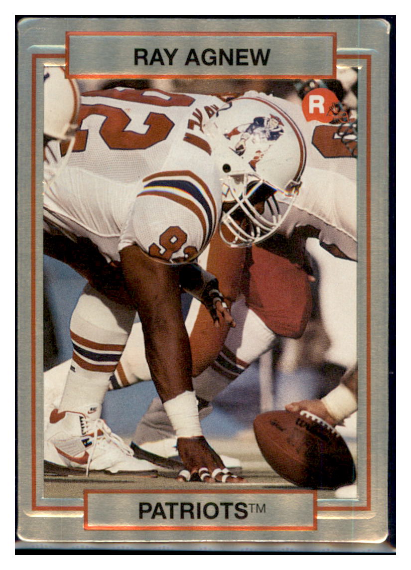 1990
  Action Packed Rookie Update Ray Agnew  
  RC New England Patriots Football Card VFBMA_1b simple Xclusive Collectibles   