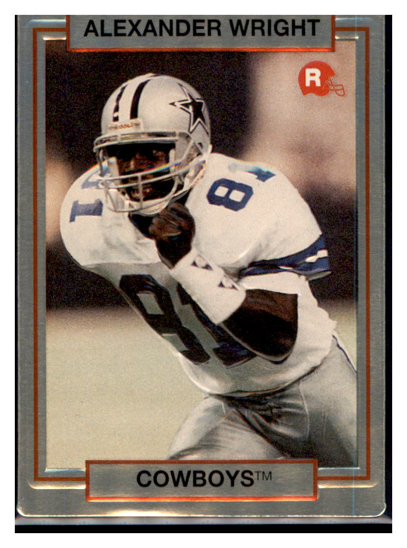 1990
  Action Packed Rookie Update Alexander Wright  
  RC Dallas Cowboys Football Card VFBMA_1b simple Xclusive Collectibles   