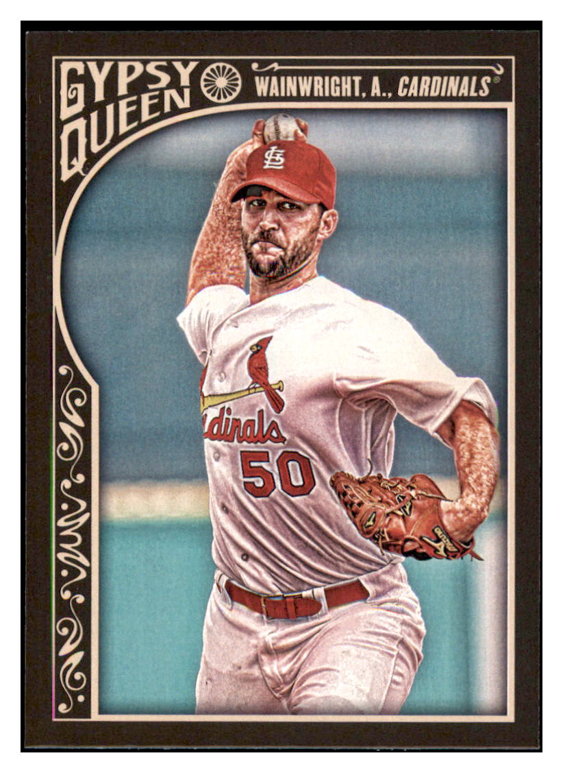 2015 Topps Gypsy Queen Adam
  Wainwright   St. Louis Cardinals
  Football Card VFBMB simple Xclusive Collectibles   