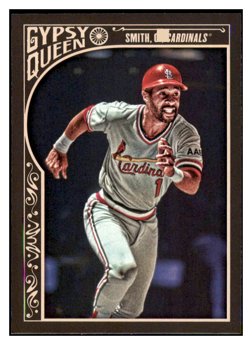 2015 Topps Gypsy Queen Ozzie Smith St. Louis Cardinals Football
  Card VFBMB simple Xclusive Collectibles   