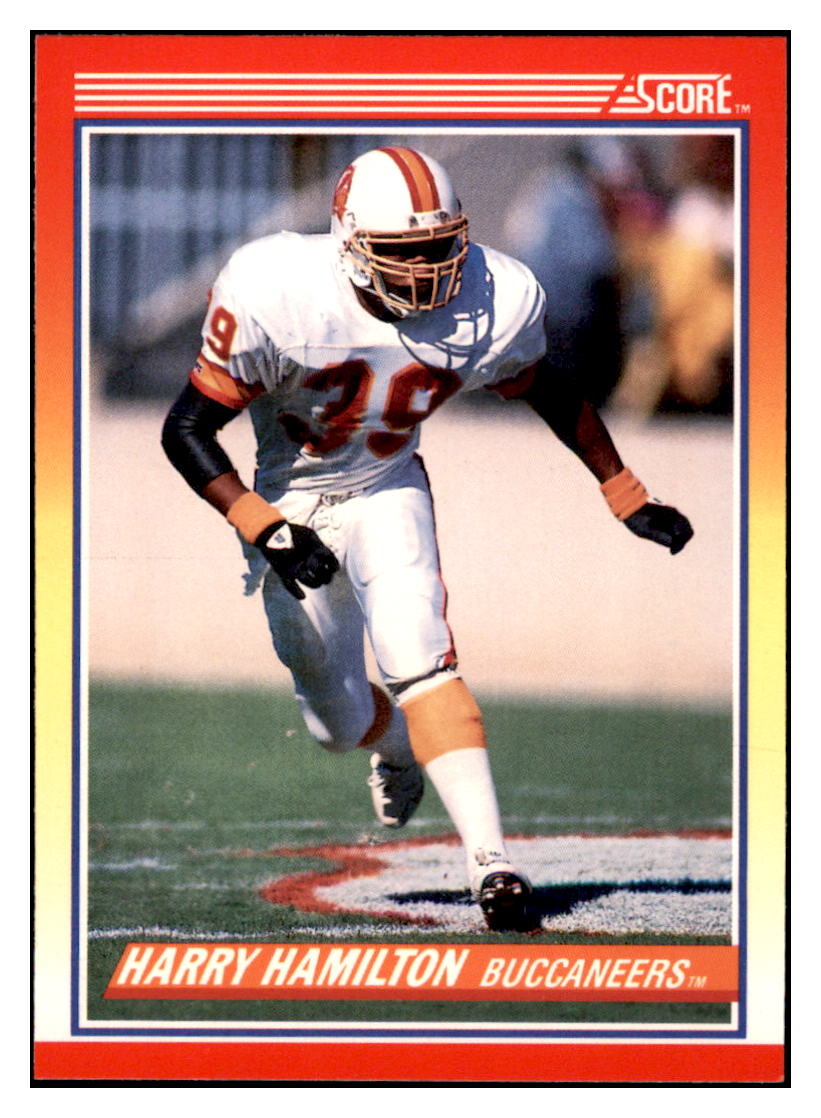 1990 Score Harry
  Hamilton   Tampa Bay Buccaneers
  Football Card VFBMD simple Xclusive Collectibles   