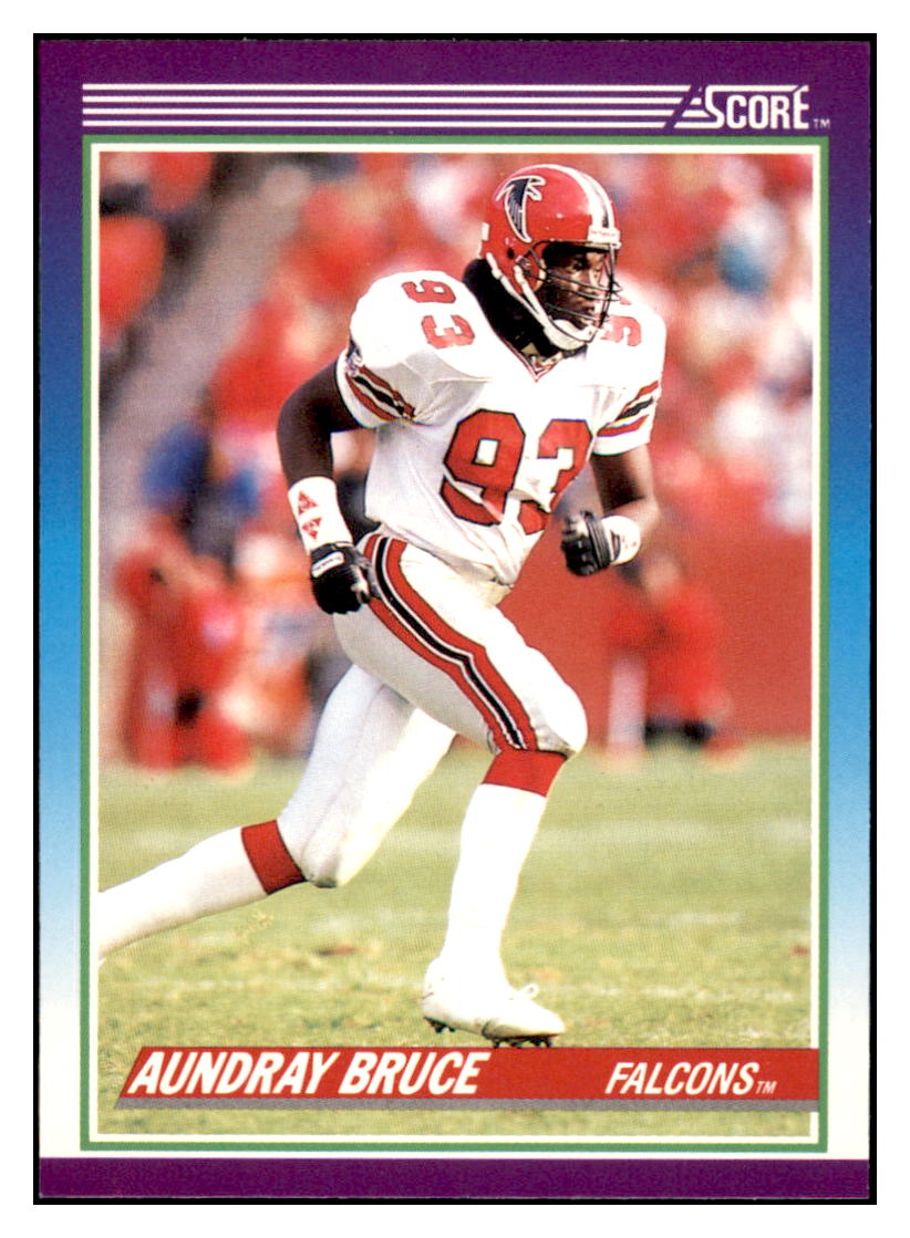 1990 Score Aundray
  Bruce   Atlanta Falcons Football Card
  VFBMD_1a simple Xclusive Collectibles   