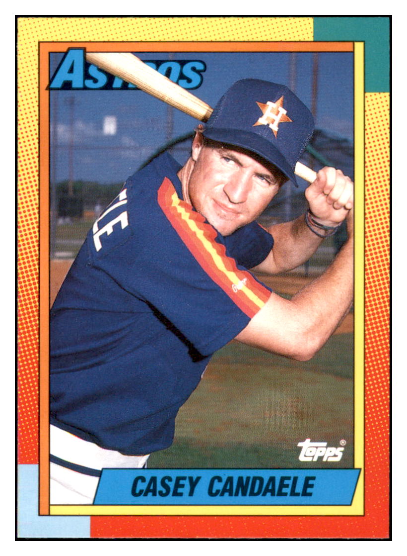 1990 Topps Traded Casey
  Candaele   Houston Astros Baseball Card
  VFBMD simple Xclusive Collectibles   