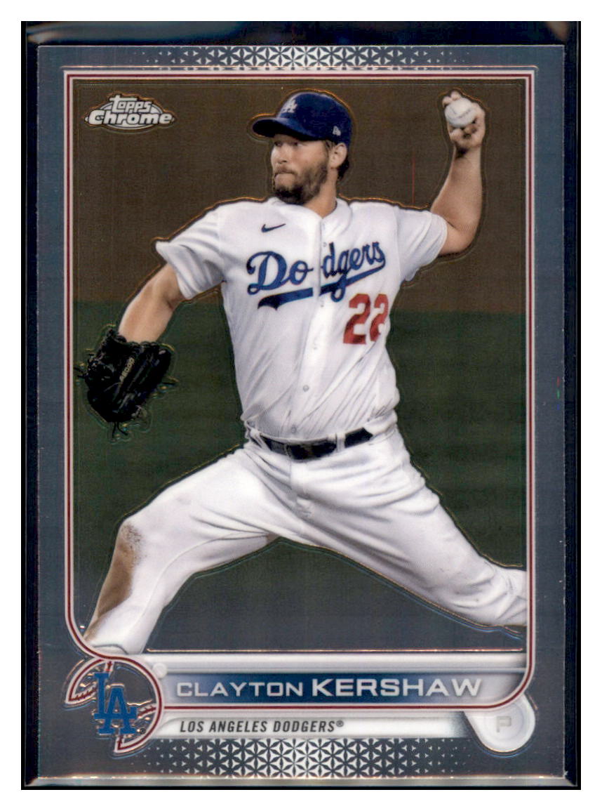 2022 Topps Clayton Kershaw
  Los Angeles Dodgers  Baseball Card
  LSLB2 simple Xclusive Collectibles   