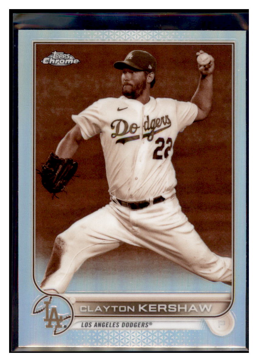 2022 Topps Opening Day
  Clayton Kershaw Los Angeles Dodgers 
  Baseball Card LSLB2_1a simple Xclusive Collectibles   
