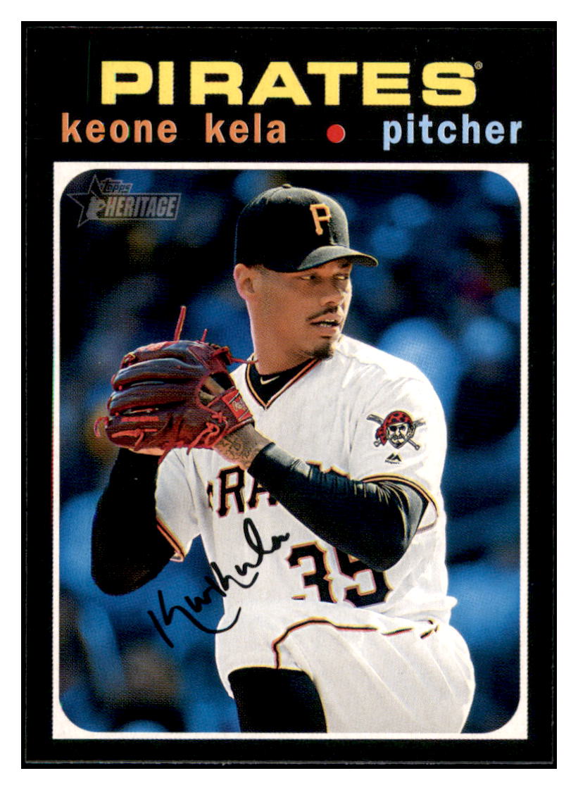 2020 Topps Heritage Keone
  Kela   Pittsburgh Pirates Baseball Card
  TMH1A simple Xclusive Collectibles   