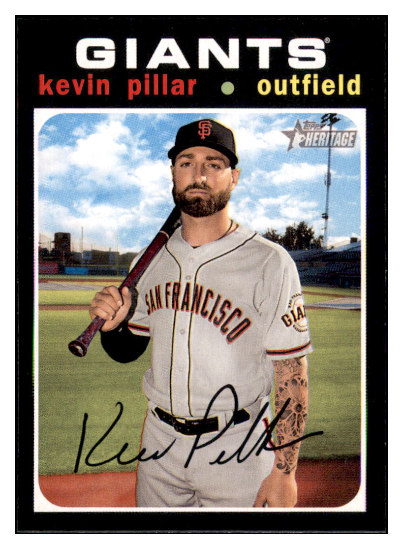 2020 Topps Heritage Kevin
  Pillar   San Francisco Giants Baseball
  Card TMH1A simple Xclusive Collectibles   