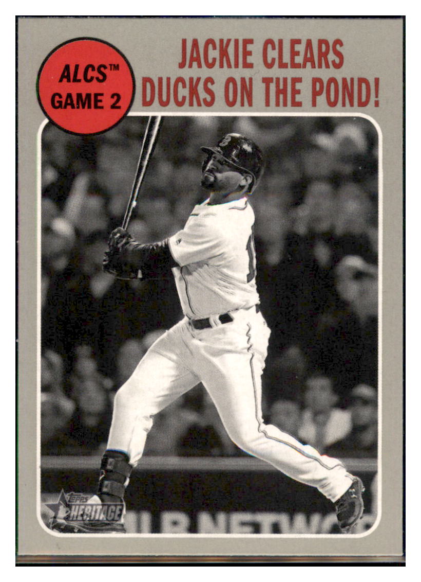 2019 Topps Heritage Jackie Clears Ducks
  on the Pond!    Boston Red Sox #199
  Baseball card   TMH1C simple Xclusive Collectibles   