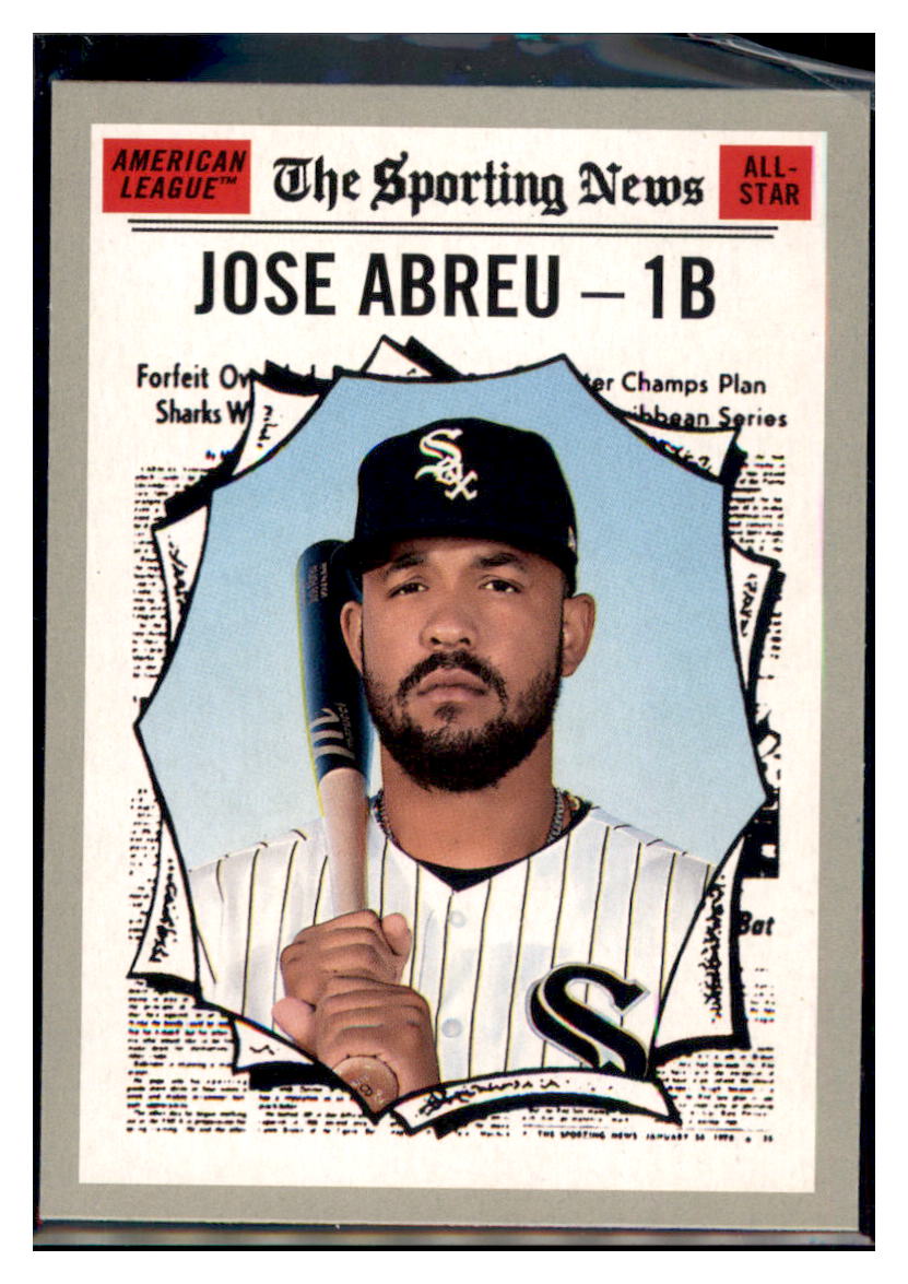 2019 Topps Heritage Jose Abreu    Chicago White Sox #352 Baseball card PSA
  ALL TMH1C simple Xclusive Collectibles   
