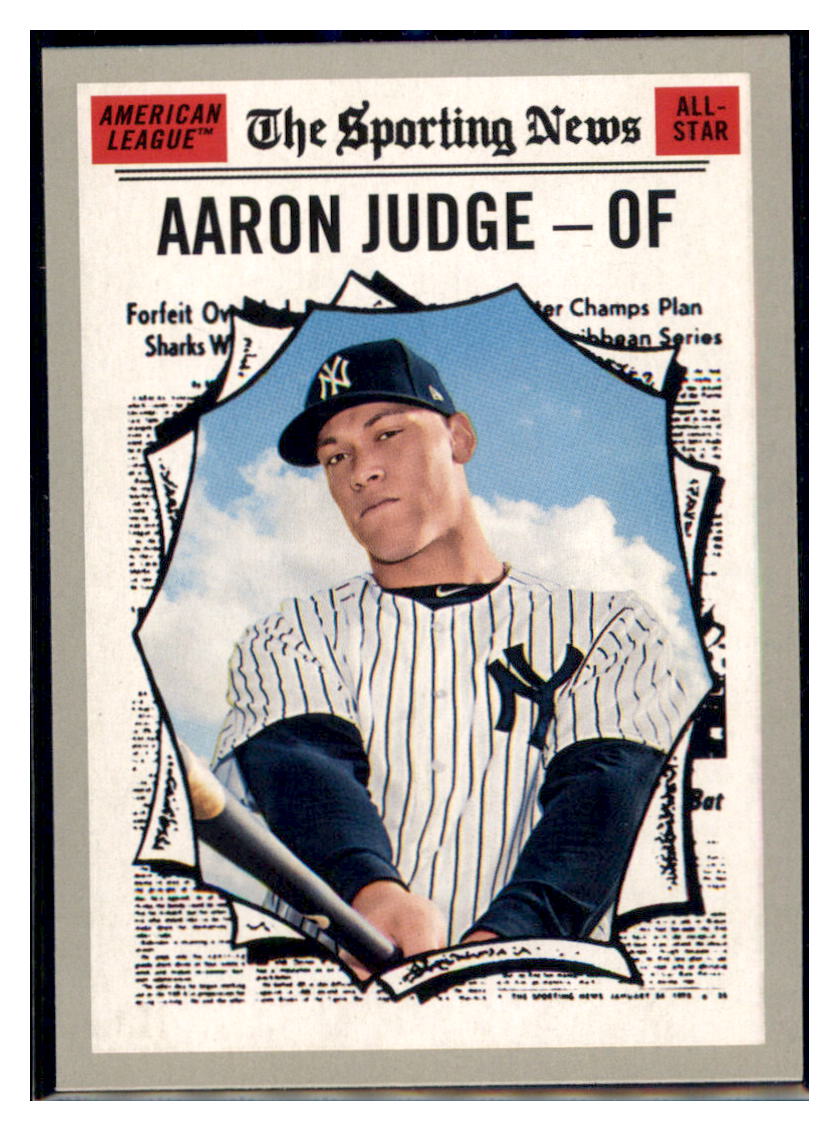 2019 Topps Heritage Aaron Judge    New York Yankees #356 Baseball card PSA
  ALL TMH1C simple Xclusive Collectibles   
