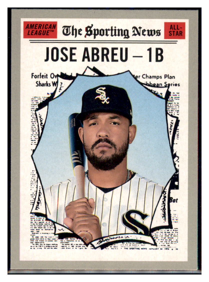 2019 Topps Heritage Jose Abreu    Chicago White Sox #352 Baseball card PSA
  ALL TMH1C_1a simple Xclusive Collectibles   