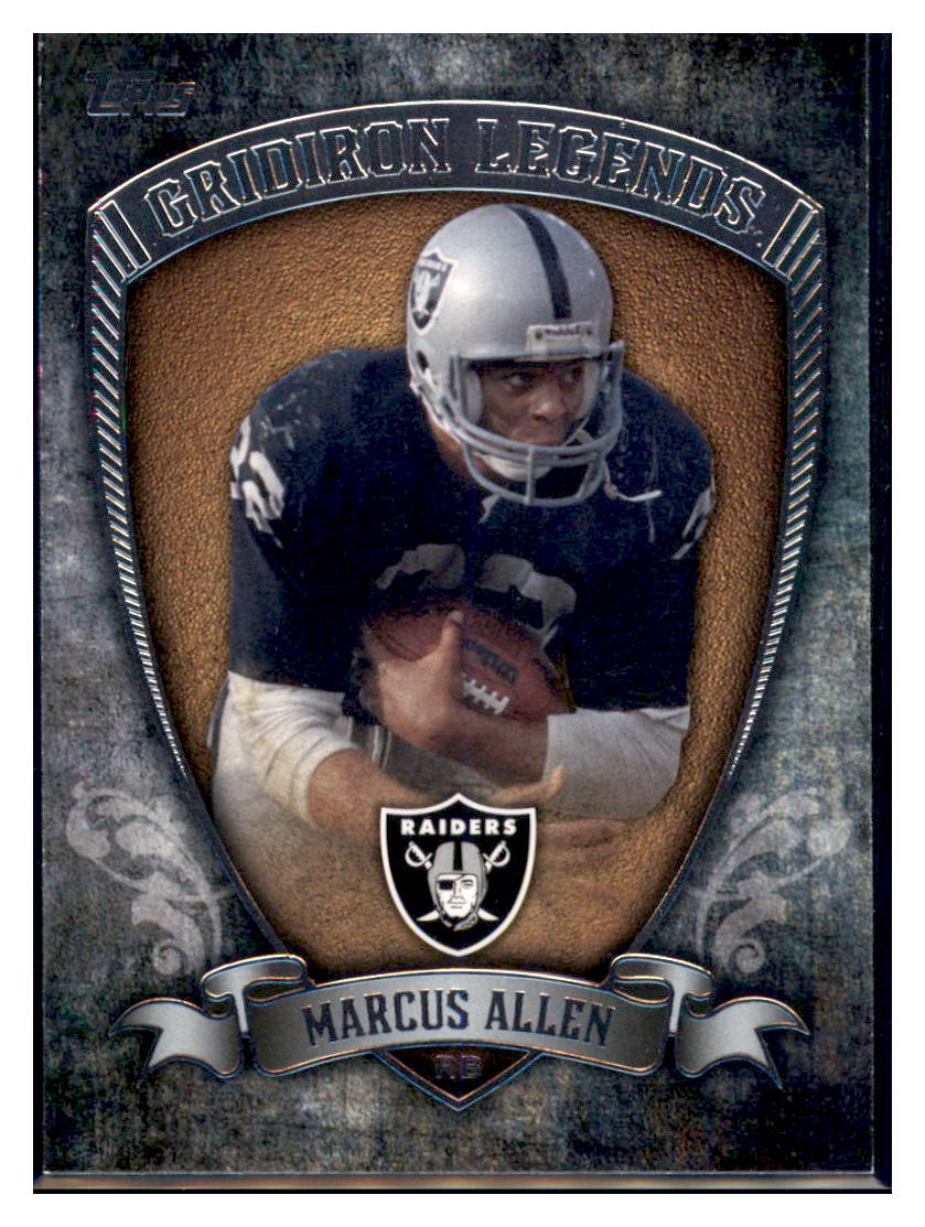 2013 Topps Marcus Allen    Los Angeles Raiders #GL-MA Football
  card   VSMP1IMB simple Xclusive Collectibles   