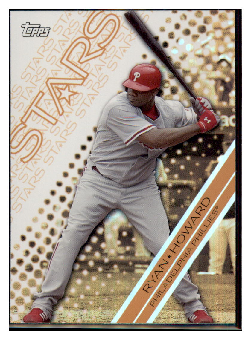 2007 Topps Ryan Howard    Philadelphia Phillies #TS1 Baseball
  card   VSMP1IMB simple Xclusive Collectibles   
