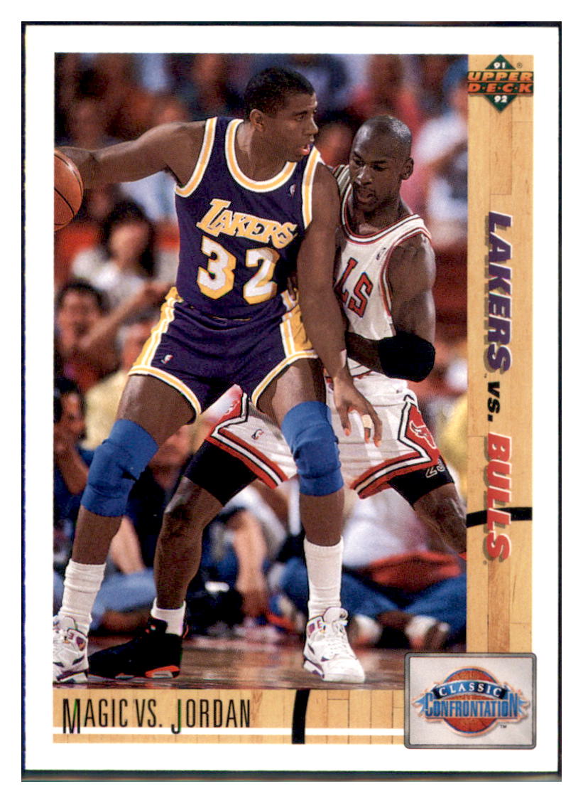 1991 Upper Deck Magic vs. Jordan CC Los Angeles Lakers / Chicago Bulls #34
  Basketball card   VSMP1IMB simple Xclusive Collectibles   