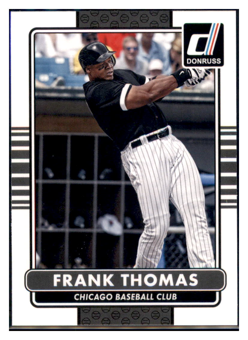 2015 Donruss Frank Thomas Chicago White Sox #185a Baseball
  card   VSMP1IMB simple Xclusive Collectibles   