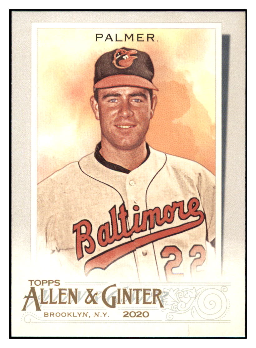 2020 Topps Allen & Ginter Jim
  Palmer    Baltimore Orioles #132
  Baseball card   VSMP1IMB simple Xclusive Collectibles   