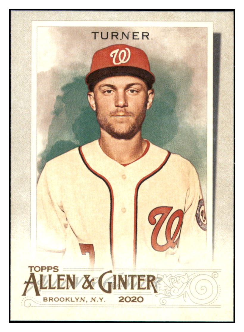 2020 Topps Allen &amp; Ginter Trea Turner    Washington Nationals #122
  Baseball card   VSMP1IMB simple Xclusive Collectibles   