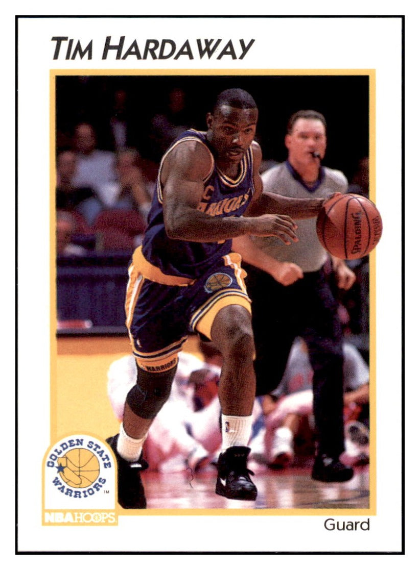 1991 Hoops McDonald's Tim Hardaway    Golden State Warriors #14 Basketball
  card   VSMP1IMB simple Xclusive Collectibles   