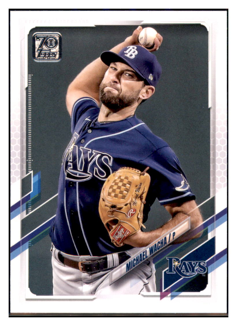 2021 Topps Update Michael Wacha    Tampa Bay Rays #US161 Baseball card   BMB1A simple Xclusive Collectibles   
