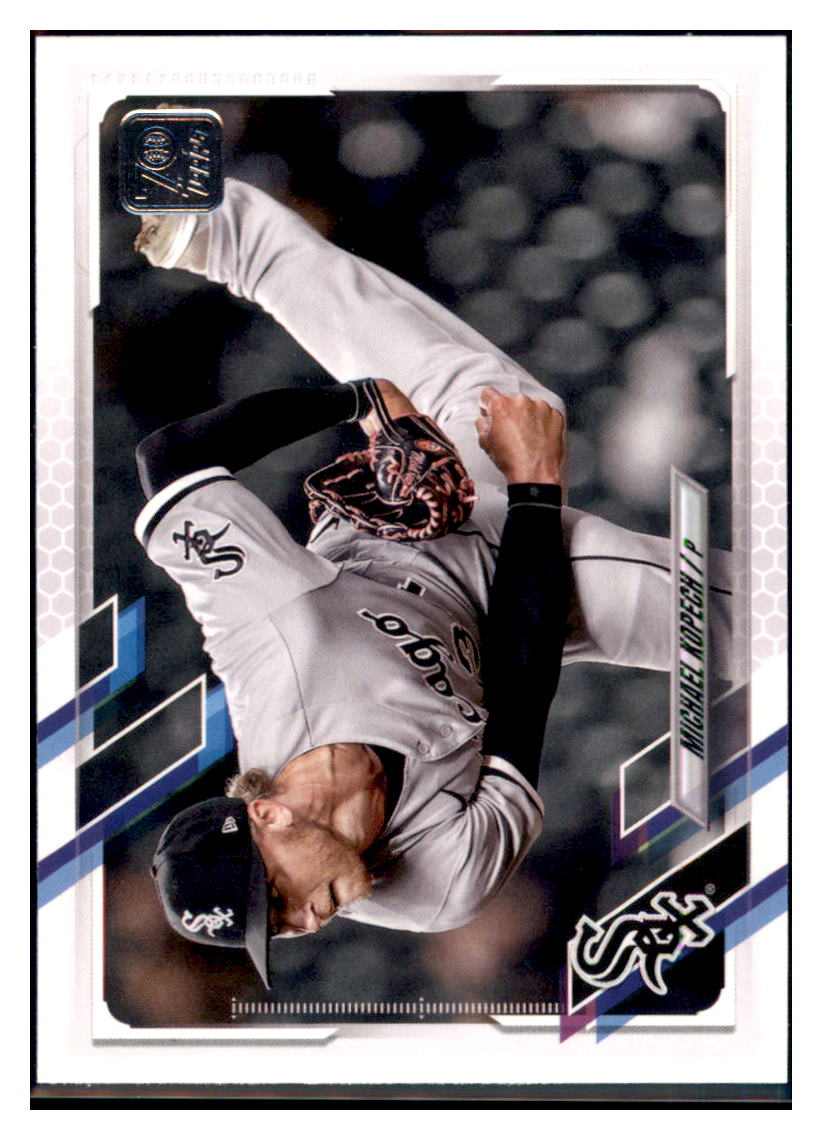 2021 Topps Update Michael Kopech    Chicago White Sox #US198 Baseball
  card   BMB1A simple Xclusive Collectibles   