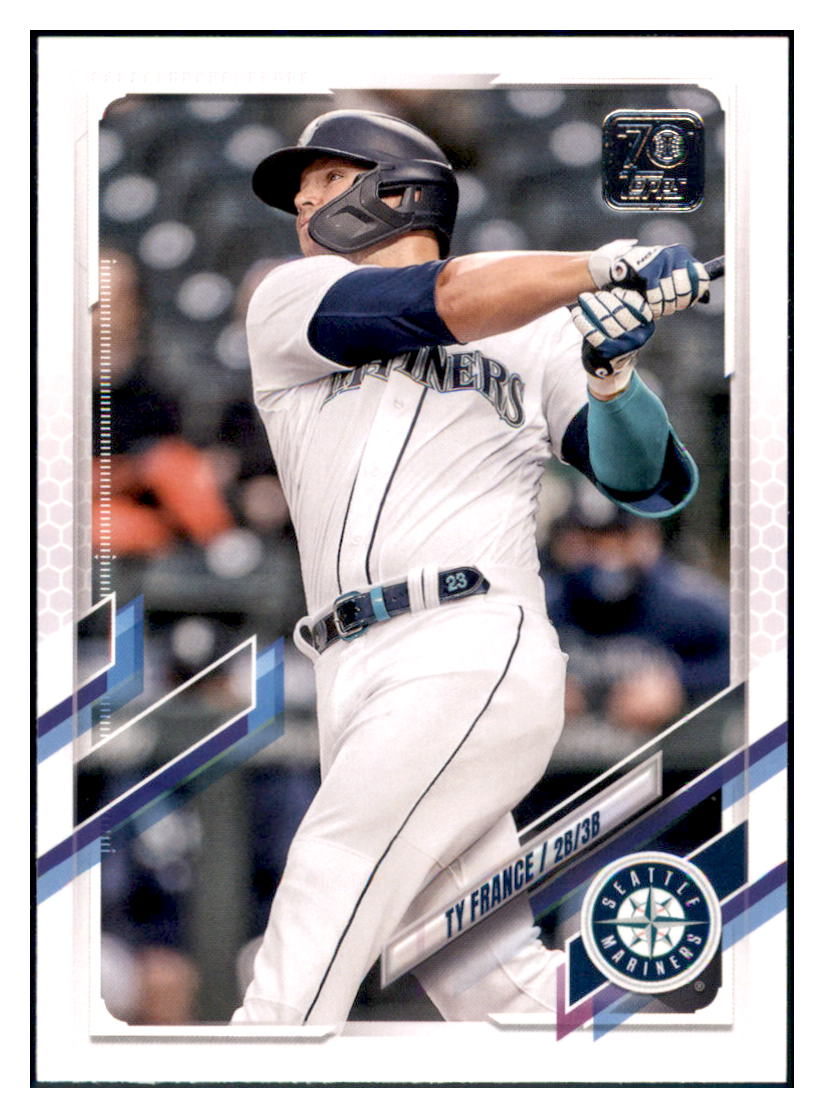 2021 Topps Update Ty France    Seattle Mariners #US5 Baseball card   BMB1A simple Xclusive Collectibles   
