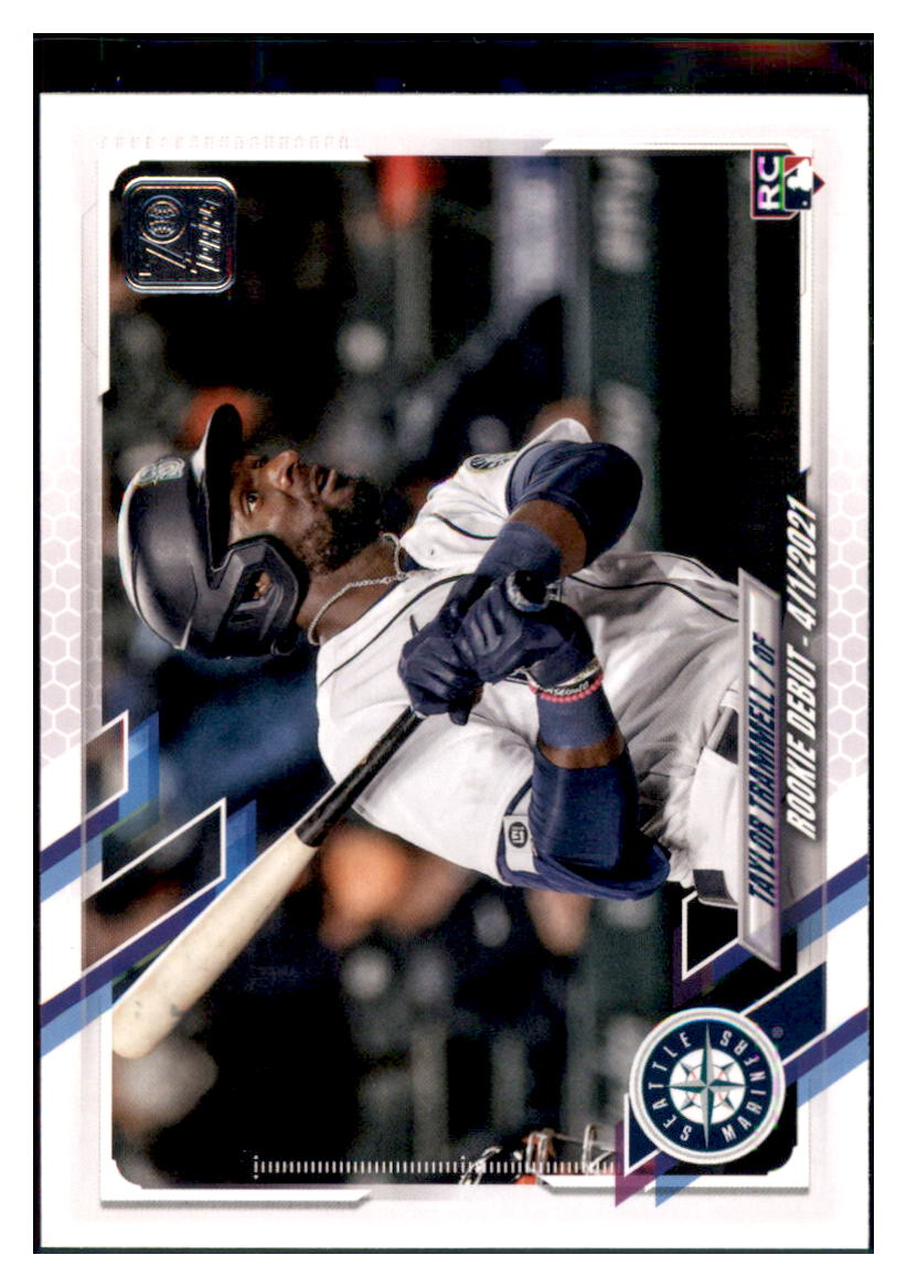 2021 Topps Update Taylor Trammell    Seattle Mariners #US277 Baseball
  card   BMB1A simple Xclusive Collectibles   