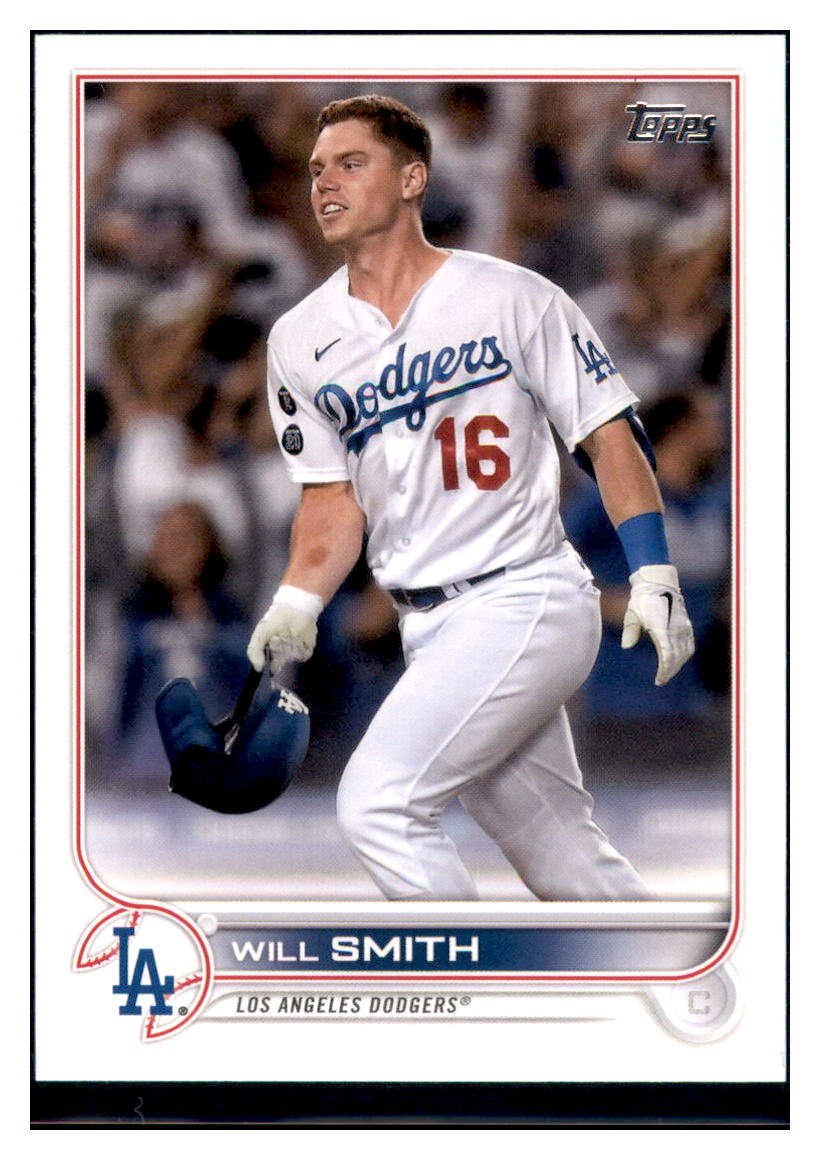 2022 Topps 1st Edition Will Smith    Los Angeles Dodgers #83 Baseball
  card   BMB1B simple Xclusive Collectibles   